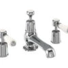 Burlington Chrome 3 Hole Basin Mixer Tap With Waste And Kensington Handle -Duravit Store M700 2023 2 23 12 51 46 673