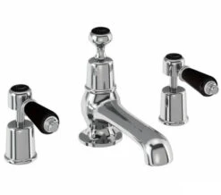 Burlington Chrome 3 Hole Basin Mixer Tap With Waste And Kensington Handle -Duravit Store M700 2023 2 23 12 52 17 872