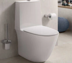 RAK Sensation Close Coupled Fully Back-To-Wall Rimless Toilet