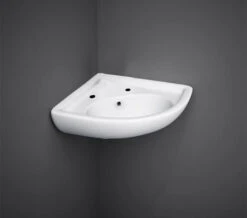 RAK Compact 1 Tap Hole 440mm Wall Hung Corner Basin White - COMCNRB1 -Duravit Store M700 2023 2 28 6 41 38 352