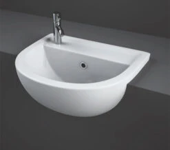 RAK Compact Semi Recessed White Basin 450mm -Duravit Store M700 2023 2 28 8 49 19 276