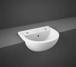 RAK Compact Semi Recessed White Basin 450mm -Duravit Store M700 2023 2 28 8 50 4 0
