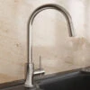 Flova Levo Pull Down Spray Single Lever Diamond Chrome Finish Kitchen Sink Mixer Tap -Duravit Store M700 2023 2 6 13 3 50 892