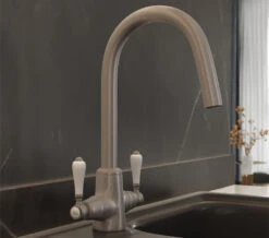 Tre Mercati Little Venice 2 Lever Mono Kitchen Sink Mixer Tap - 284 -Duravit Store M700 2023 2 7 8 4 39 585