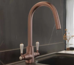 Tre Mercati Little Venice 2 Lever Mono Kitchen Sink Mixer Tap - 284 -Duravit Store M700 2023 2 7 8 4 7 448
