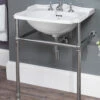Silverdale Balasani 600 X 490mm Basin And Chrome Stand 1 Silverdale Balasani 600 X 490mm Basin And Chrome Stand -Duravit Store M700 2023 3 13 8 41 32 627
