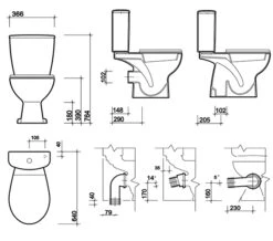 Twyford Alcona White Close Coupled WC Pan With Cistern -Duravit Store M700 2023 3 16 15 23 29 620