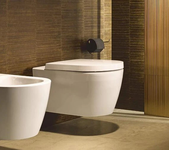 Duravit Me-By-Starck 367mm X 438mm Toilet Seat And Cover 3 Duravit Me-By-Starck 367mm X 438mm Toilet Seat And Cover