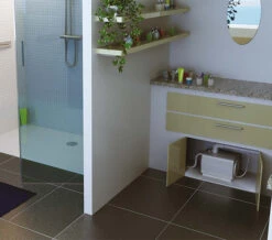 Saniflo Sanifloor Plus 3 Shower Waste Pump And Drain For Shower Tray -Duravit Store M700 2023 3 2 10 38 18 688