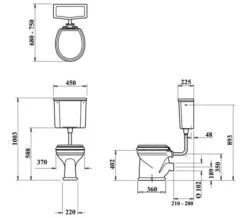 Silverdale Victorian Blue Garden Low Level WC And Cistern With Fittings 8 Silverdale Victorian Blue Garden Low Level WC And Cistern With Fittings -Duravit Store M700 2023 3 2 12 59 6 505