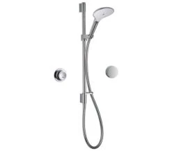 Mira Mode Rear Fed Digital Mixer Shower Chrome And Bath Filler