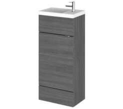 Hudson Reed Fusion 400mm Floor-Standing Slimline Vanity Unit And Basin -Duravit Store M700 2023 3 24 4 28 32 944