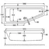 Carron Quantum Space Saver 5mm Acrylic Bath 1700 X 750mm Left Hand -Duravit Store M700 2023 3 24 9 27 22 718