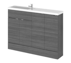 Hudson Reed Fusion 1200mm Compact Furniture Pack - Vanity And 2 Base Unit With Basin -Duravit Store M700 2023 3 24 9 7 21 146