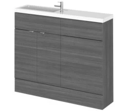 Hudson Reed Fusion 1000mm Compact Furniture Pack - Vanity And WC Unit With Basin -Duravit Store M700 2023 3 25 9 8 30 219