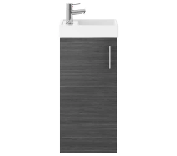Nuie Vault 405 X 861mm Single Door Floor Standing Compact Unit And Basin 7 Nuie Vault 405 X 861mm Single Door Floor Standing Compact Unit And Basin - Image 5