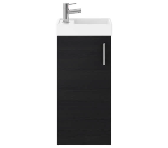 Nuie Vault 405 X 861mm Single Door Floor Standing Compact Unit And Basin 8 Nuie Vault 405 X 861mm Single Door Floor Standing Compact Unit And Basin - Image 6