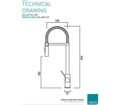 Vado Zoo Professional Chrome Mono Kitchen Sink Mixer Tap -Duravit Store M700 2023 3 27 8 35 10 262