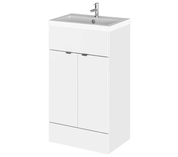 Hudson Reed Fusion Full Depth Floor-Standing Vanity Unit And Basin 4 Hudson Reed Fusion Full Depth Floor-Standing Vanity Unit And Basin - Image 2