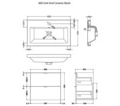 Hudson Reed Fusion Wall Hung Full Depth 2 Drawer Vanity Unit And Basin -Duravit Store M700 2023 3 29 12 26 30 544