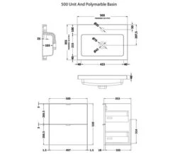 Hudson Reed Fusion Wall Hung Full Depth 2 Drawer Vanity Unit And Basin -Duravit Store M700 2023 3 29 12 26 54 160