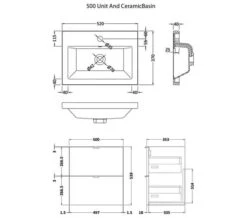 Hudson Reed Fusion Wall Hung Full Depth 2 Drawer Vanity Unit And Basin -Duravit Store M700 2023 3 29 12 27 12 241