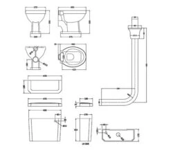 Nuie Carlton Low Level White Pan And Cistern With Flush Pipe Kit -Duravit Store M700 2023 3 31 5 3 19 791