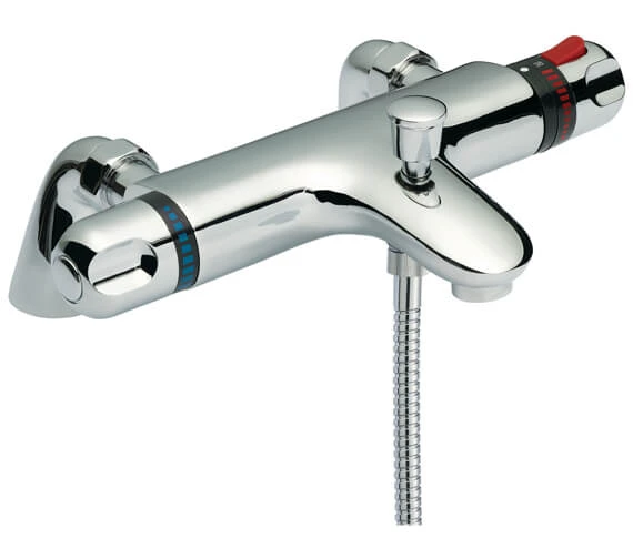 Nuie Reef Thermostatic Bath Shower Mixer Chrome Tap 3 Nuie Reef Thermostatic Bath Shower Mixer Chrome Tap