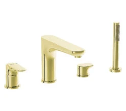VitrA Root Round 4 Hole Bath Shower Mixer Tap With Kit -Duravit Store M700 2023 3 31 6 42 24 985