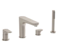 VitrA Root Round 4 Hole Bath Shower Mixer Tap With Kit -Duravit Store M700 2023 3 31 6 42 39 485