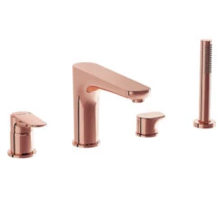 VitrA Root Round 4 Hole Bath Shower Mixer Tap With Kit -Duravit Store M700 2023 3 31 6 42 5 806