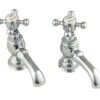 Silverdale Victorian Cloakroom Pair Of Basin Pillar Tap -Duravit Store M700 2023 3 4 6 1 22 7