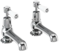 Burlington Chrome Bath Pillar Taps With Kensington Handles -Duravit Store M700 2023 3 8 12 13 14 772