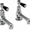 Burlington Chrome Bath Pillar Taps With Kensington Handles 1 Burlington Chrome Bath Pillar Taps With Kensington Handles -Duravit Store M700 2023 3 8 12 13 3 42