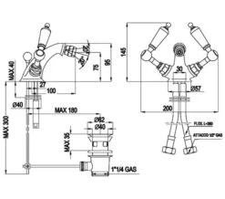 Silverdale Berkeley Monobloc Bidet Mixer Tap With Pop-Up Waste -Duravit Store M700 2023 3 9 12 58 10 719