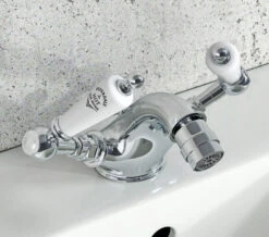 Silverdale Berkeley Monobloc Bidet Mixer Tap With Pop-Up Waste