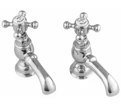 Silverdale Victorian Pair Of Bath Pillar Tap