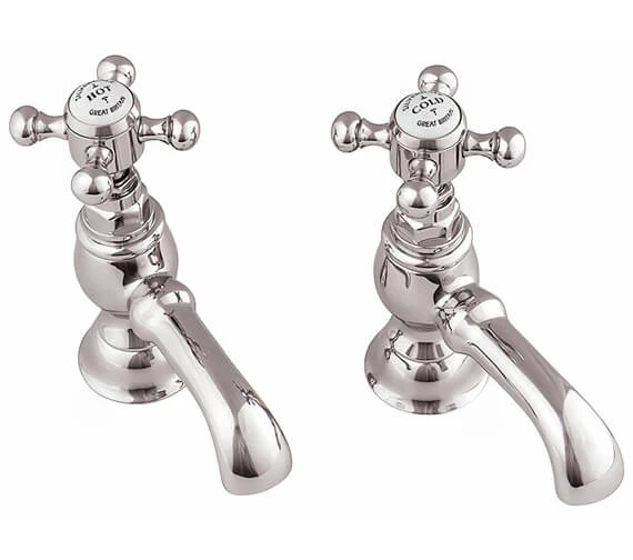 Silverdale Victorian Pair Of Bath Pillar Tap 6 Silverdale Victorian Pair Of Bath Pillar Tap - Image 4