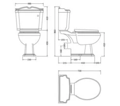 Nuie Legend White Basin And Toilet Set For Cloakroom 12 Nuie Legend White Basin And Toilet Set For Cloakroom -Duravit Store M700 2023 4 15 11 26 44 841
