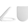 Nuie Standard D-Shaped Top Fix Soft Close White Toilet Seat And Cover -Duravit Store M700 2023 4 3 11 39 19 507