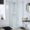 Nuie Ella Corner Entry Shower Enclosure Cubicle -Duravit Store M700 2023 4 3 6 58 44 107