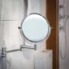 Smedbo Outline Chrome Swing Arm Shaving And Make Up Mirror Round 2 Smedbo Outline Chrome Swing Arm Shaving And Make Up Mirror Round -Duravit Store M700 2023 4 4 12 6 54 728