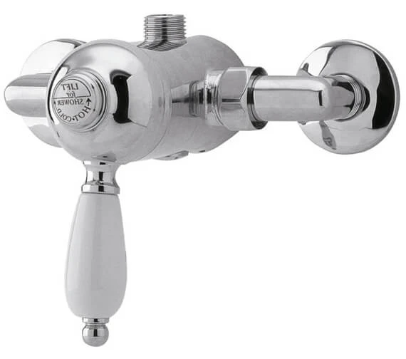 Nuie Nostalgic Concealed Manual Shower Valve Chrome 5 Nuie Nostalgic Concealed Manual Shower Valve Chrome - Image 3