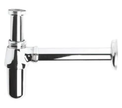 Nuie Traditional Chrome Bottle Trap For Basin