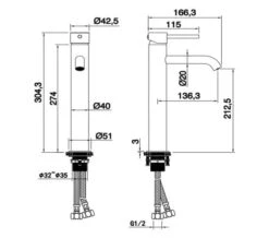 Aqua Edition Mineral Tall Mono Basin Mixer Tap 10 Aqua Edition Mineral Tall Mono Basin Mixer Tap -Duravit Store M700 2023 5 11 7 32 45 713