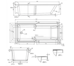 Trojan Evolve Rectangular Encapsulated Shower Bath White -Duravit Store M700 2023 5 16 7 3 57 271