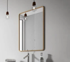 Aqua Vogue 600 X 800mm Reversible Copper Frame Mirror