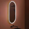 QS Basics Oval 450 X 1000mm Backlit LED Mirror -Duravit Store M700 2023 5 18 7 43 18 864