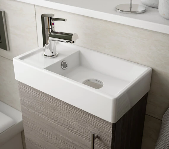 Nuie Vault 405 X 861mm Single Door Floor Standing Compact Unit And Basin 13 Nuie Vault 405 X 861mm Single Door Floor Standing Compact Unit And Basin - Image 11