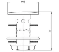 Nuie Brass Flip Top Basin Waste -Duravit Store M700 2023 5 20 11 3 26 422